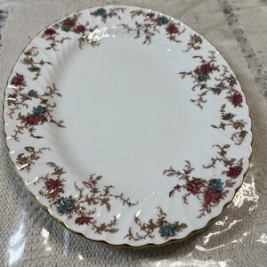 MINTON CHINA ANCESTRAL S-376 LARGE OVAL SERVING PLATTER‎ 12.5" EUC